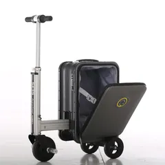 Vali điện thông minh Airwheel SE3S 20L - Xe kéo tự động với tốc độ 13km/h, thiết kế tiện lợi, âm nhạc Bluetooth, khóa TSA an toàn