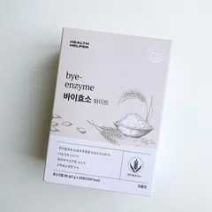 Bột Uống Hỗ Trợ Tiêu Hóa Bye-Enzyme Health Helper - Giàu Chất Xơ & 17 Vi Khuẩn Lactic, Cải Thiện Hệ Tiêu Hóa Tự Nhiên