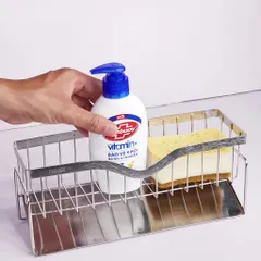 Kệ để đồ rửa chén Hobby Home Decor KRC9 lớn - Kệ inox chống rỉ cho bồn rửa chén, giúp không gian bếp gọn gàng, ngăn nắp.