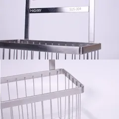 Kệ Đựng Đồ Đa Năng Gắn Cánh Cửa Tủ Bếp Inox 304 Hobby Home Decor TB3 - Tiết Kiệm Không Gian, Sang Trọng Cho Nhà Bếp
