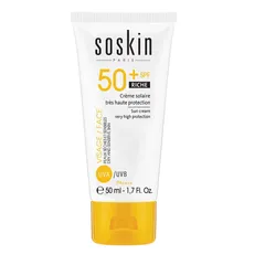Kem Chống Nắng Soskin Sun Cream Very High Protection SPF50+ Riche 50ml - Bảo Vệ Da Khỏe Mạnh Trước Tia UV, Dưỡng Ẩm Hiệu Quả