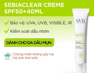 Kem Chống Nắng SVR Làm Giảm Mụn SPF50+ 40ml (Mẫu Mới)