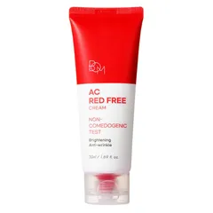 Kem Dưỡng B.O.M AC Red Free Cream 50ml - Giải Pháp Sáng Da Ngừa Mụn, Làm Dịu Và Kháng Khuẩn Cho Da Dầu Nhờn, Hàn Quốc