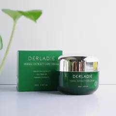 Kem Dưỡng Da Derladie 50ml - Giảm Mụn, Kiềm Dầu 12 Giờ, Dưỡng Ẩm Thiên Nhiên, Thích Hợp Cho Da Dầu Mụn, Xuất Xứ Hàn Quốc