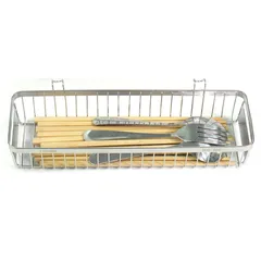 Khay đựng đũa muỗng inox 304 Hobby Home Decor KM3/KM4 - Thiết kế gọn gàng, bền bỉ, có móc treo cho gian bếp tiện nghi