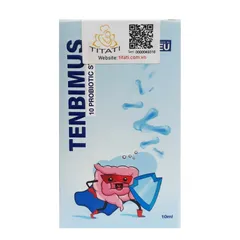 Men vi sinh Tenbimus 10 chủng - Hỗ trợ cân bằng hệ tiêu hóa cho bé - Giải pháp hoàn hảo phục hồi và phát triển tiêu hóa trẻ em