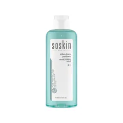 Nước Hoa Hồng Soskin Gentle Purifying Lotion 250ml - Chăm Sóc Da Dầu, Ngăn Ngừa Mụn, Làm Sạch Sâu, Cân Bằng Độ Ẩm