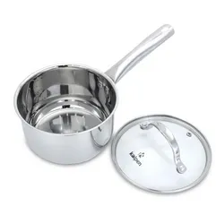 Quánh Inox 304 Kalpen Lermat 5 Đáy - Nồi Nấu Đều Nhiệt, Chịu Nhiệt Cao, Phù Hợp Tất Cả Các Loại Bếp, Dùng Nấu Súp, Xào, Chiên