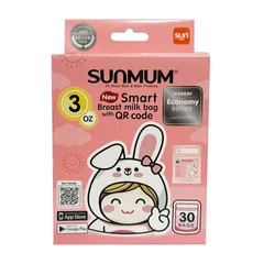 Túi trữ sữa SunMum Thái Lan 50 chiếc - An toàn Free BPA, Dung tích 250ml, Tiện dụng cho mẹ và bé, Chất lượng cao, Hàng chính hãng