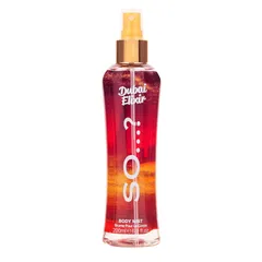 Xịt Thơm Toàn Thân So...? Dubai Elixir Body Mist 200ml – Hương Gỗ Tuyết Tùng & Hoa Nhài Ngọt Ngào, Nghệ Thuật Nước Hoa Sang Trọng