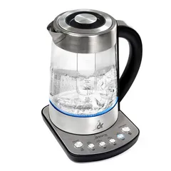 Bình đun nước thông minh Dreamer DK-S17 - 4 mức nhiệt độ, giữ ấm bền bỉ 1.7L, thủy tinh Borosilicate cao cấp, công suất 2000W, tặng lõi lọc trà.