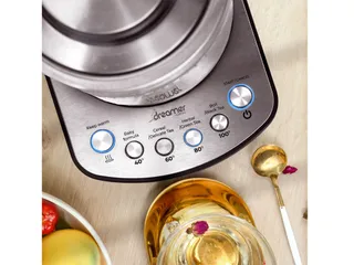 Bình đun nước thông minh Dreamer DK-S17 - 4 mức nhiệt độ, giữ ấm bền bỉ 1.7L, thủy tinh Borosilicate cao cấp, công suất 2000W, tặng lõi lọc trà.