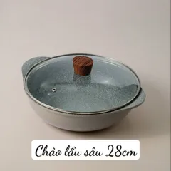 Bộ Nồi Chảo Ecoramic Premium Đáy Từ 5 Món - Chảo và Nồi Chống Dính Dùng Cho Mọi Loại Bếp