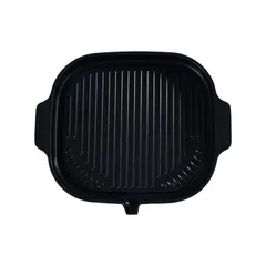 Chảo Nướng BBQ Ecoramic Đúc Nguyên Khối Đáy Nhôm 32x29cm - Phù Hợp Tất Cả Các Loại Bếp, Chống Dính Cao Cấp, Chất Lượng Cao