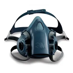 Mặt nạ 3M 7502 Bảo Hộ Kèm 2 Phin Lọc 3M 2097 - An Toàn Đỏ Đen, Lọc Khí Hiệu Quả 99,97% Cho Công Nghiệp và Phòng Cháy Cháy