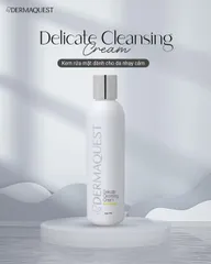 Kem Rửa Mặt Dermaquest Delicate Cleansing Cream - Sữa Rửa Mặt Dịu Nhẹ Cho Da Nhạy Cảm, Chai 170g, Làm Sạch và Làm Dịu Da
