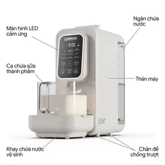 Máy Làm Sữa Hạt 2Good Sona i8 - Tự Nấu, Tự Vệ Sinh Tiện Lợi, Sữa Hạt Ngon, Không Tốn Thời Gian Vệ Sinh