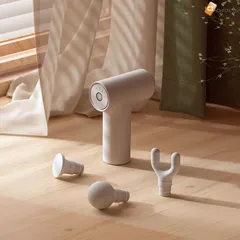 Máy Massage Mini Xiaomi Mijia 2C MJJMQ03YM - Thiết Bị Massage Cầm Tay với 3 Đầu Massage và 3 Tốc Độ, Giúp Thư Giãn Cơ Bắp Hiệu Quả