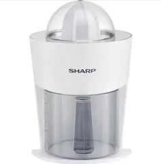 Máy Vắt Cam Sharp EJ-J408-WH 40W - Thiết Kế Gọn Nhẹ, Tự Động Đảo Chiều Và Nắp Đậy Sang Trọng, Dung Tích 0.85 Lít