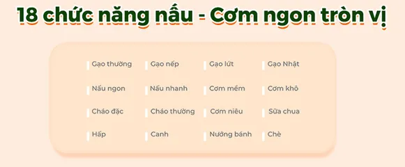 Nồi Cơm Điện Cao Tần 18 Chức Năng Dreamer DKA-IRC118 - Hẹn Giờ, Công Nghệ IH, Dung Tích 1.8L, Chế Độ Nấu Đặc Biệt cho Gạo