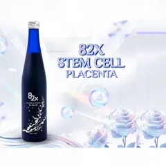 Nước Uống Tinh Chất Nhau Thai 82X Sakura Placenta Rose Stem Cell 500ml - Tăng Cường Đề Kháng, Trẻ Hóa Làn Da, Dưỡng Da Căng Mịn