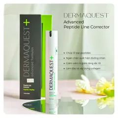 Serum Làm Mờ Nếp Nhăn DermaQuest Advanced Peptide Line Corrector 29.6ml - Chống Lão Hóa, Trẻ Hóa Da, Dưỡng Ẩm Sâu, Thẩm Thấu Nhanh