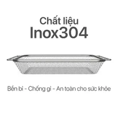 Vỉ Nướng Sâu Lòng Nồi Chiên Không Dầu 2GOOD S19/S20 Inox 304 - Dụng Cụ Bếp Bền Bỉ, Chống Rỉ, An Toàn Cho Sức Khỏe