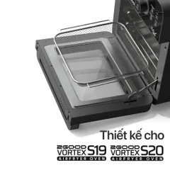 Vỉ Nướng Sâu Lòng Nồi Chiên Không Dầu 2GOOD S19/S20 Inox 304 - Dụng Cụ Bếp Bền Bỉ, Chống Rỉ, An Toàn Cho Sức Khỏe