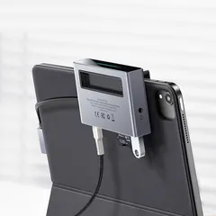 Hub Chuyển Đổi 6 in 1 Baseus Magic cho iPad/Macbook CAHUB-DA0G - HDMI 4K60Hz, USB 3.0, Khe Đọc Thẻ TF, Type C và Jack 3.5mm