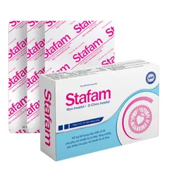 Viên uống Stafam hỗ trợ tăng khả năng thụ thai cho phụ nữ - Bổ sung Vitamin E, Coenzym Q10 và Acid Folic cho sức khỏe sinh sản