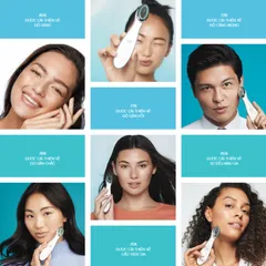 Bộ Máy Đẩy Tinh Chất Nuskin Ageloc Boost + Serum Cải Thiện Độ Sáng Da, Trẻ Hóa Da, Massage Mặt Hiện Đại, Đem Lại Làn Da Tươi Trẻ.