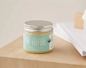 Dầu Bôi Ấm Ngực Organic Rub Cho Bé Từ Sơ Sinh - Hỗ Trợ Giảm Ho, Làm Dịu Đường Hô Hấp, Hương Thơm Dịu Nhẹ, An Toàn Cho Trẻ Em