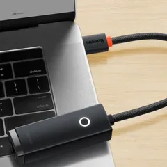 Hub Chuyển Type C Sang LAN RJ45 Baseus Lite Series - Bộ Chuyển Đổi Ethernet Tốc Độ Cao 1000Mbps Chất Liệu Nhôm Siêu Bền