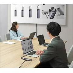 Hub Mở Rộng Baseus Metal Gleam 7in1 - Cổng Kết Nối USB 3.0, HDMI 4K, VGA, RJ45, Type-C PD 100W - Thiết Bị Đa Chức Năng Cho Laptop, MacBook