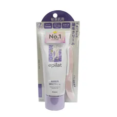 Kem tẩy lông Kracie Epilat - Kem tẩy lông thân thiện cho da nhạy cảm, hiệu quả nhanh chóng, 150g
