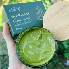Mặt Nạ Diếp Cá Tái Sinh Da Meea Organic 120g - Hỗ Trợ Cải Thiện Mụn, Làm Dịu Da Nhạy Cảm, Chiết Xuất Tự Nhiên