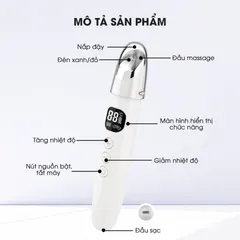 Máy Massage Giảm Quầng Thâm Mắt Joou XE19 - Trẻ Hóa Da, Chăm Sóc Sắc Đẹp An Toàn, Dễ Dùng, Công Nghệ Hiện Đại