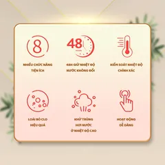 Máy Tiệt Trùng Sấy Khô và Hâm Sữa Chilux C1 Đa Năng - Tiện Ích Cho Mẹ Và Bé, Chức Năng Tiệt Trùng, Sấy Khô, Hâm Sữa Nóng