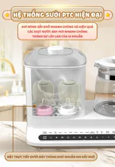 Máy Tiệt Trùng Sấy Khô và Hâm Sữa Chilux C1 Đa Năng - Tiện Ích Cho Mẹ Và Bé, Chức Năng Tiệt Trùng, Sấy Khô, Hâm Sữa Nóng