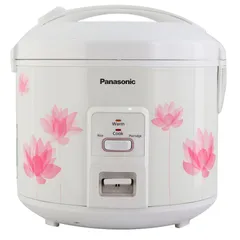 Nồi cơm điện Panasonic SR-MVP187HRA 1.8 lít - Kiểu dáng sang trọng, lòng nồi chống dính bền, nấu cơm và cháo nhanh chóng cho gia đình 4-6 người