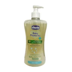 Sữa Tắm Gội Chiết Xuất Yến Mạch 0M+ Chicco 500ml - Dưỡng Da, Chăm Sóc Tóc Cho Trẻ Sơ Sinh, Không Cay Mắt, An Toàn, Tiện Lợi