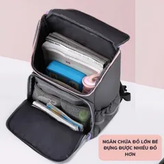 Balo hỗ trợ chống gù Oudele cho bé - Thiết kế thông minh, chất liệu chống thấm, nhiều ngăn chứa sách vở, bảo vệ sức khỏe trẻ em