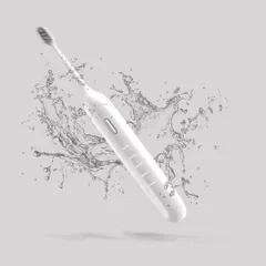 Bàn chải đánh răng điện thông minh Mipow Bocali Sonic - Thiết kế thời trang, 4 chế độ làm sạch, đầu chải mềm mại, chống nước IPX7