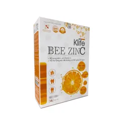 Bee Zin C - Nước bổ sung Kẽm và Vitamin C hỗ trợ tăng cường miễn dịch, giảm nóng trong cho trẻ em và người lớn - Hộp 15 ống