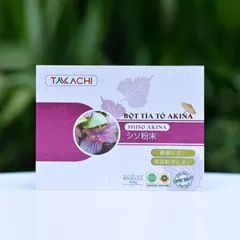 Bột Tía Tô Nguyên Chất Shiso Akina 300g - Hỗ Trợ Sức Khỏe, Dưỡng Da - Nguyên Liệu Từ Nhật Bản, 100% Tự Nhiên