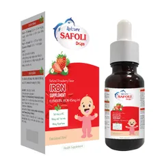 Combo Sắt Canxi Avisure Calkid & Safoli Drop cho Bé - Bổ Sung Dinh Dưỡng Bằng Siro Thơm Ngon, Hỗ Trợ Tăng Chiều Cao & Phát Triển Toàn Diện