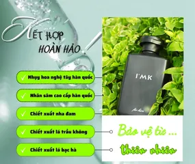Dung dịch vệ sinh nam I'MK chiết xuất thảo mộc thiên nhiên 200ml - Hỗ trợ sạch sẽ, khử mùi, lưu hương nam tính 6 giờ, tự tin hơn trong mọi cuộc giao lưu.