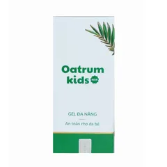 Gel bôi kháng khuẩn, giảm viêm Oatrum Kids cho bé - Hỗ trợ làm lành vết thương, anti-viêm cho da nhạy cảm của trẻ nhỏ