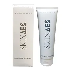 Kem ủ trắng than hoạt tính Skin AEC White Anise Body Skin - Dưỡng Trắng Da Chân Không Gây Bắt Nắng, 300ml