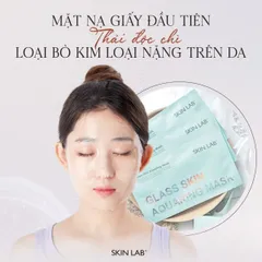 Mặt Nạ Cấp Ẩm Phục Hồi Da Skin Lab Glass Skin Aquaring Mask - Giàu Dưỡng Chất, Phục Hồi Nhanh, Thích Hợp Mọi Loại Da
